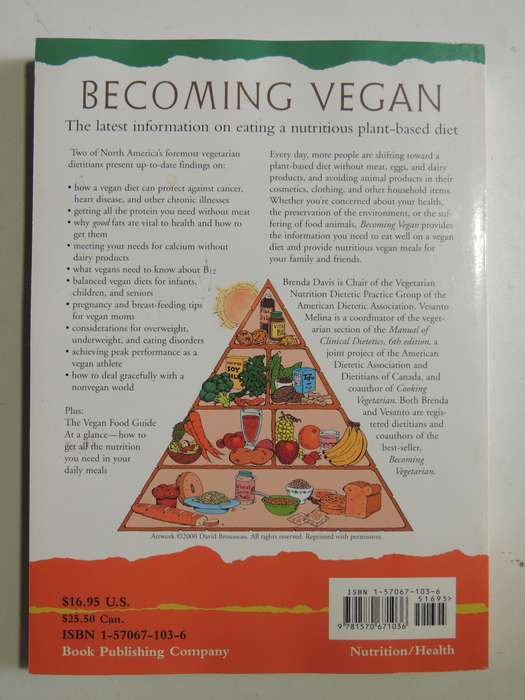 Becoming Vegan, Complete Guide To Adopting A Healthy Plant-Based Diet - Brenda Davis, Vesanto Melina