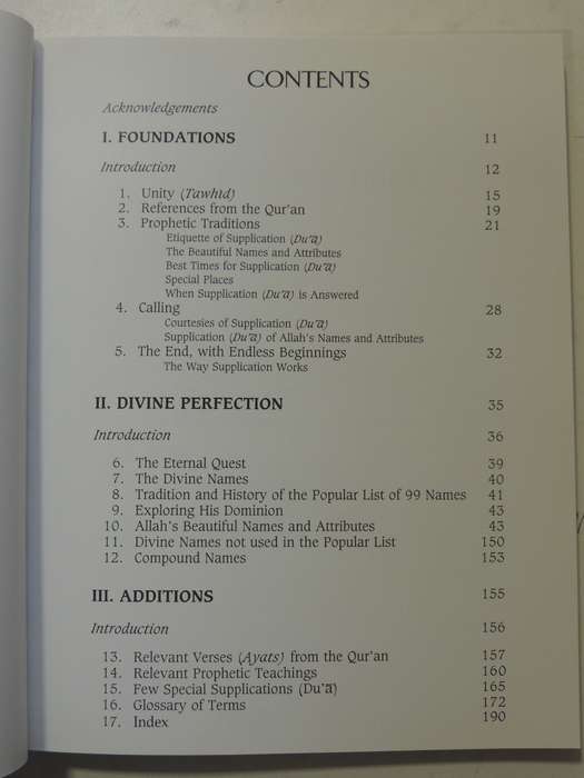 Calling Allah By His Most Beautiful Names - Shaykh Fadhlalla Haeri