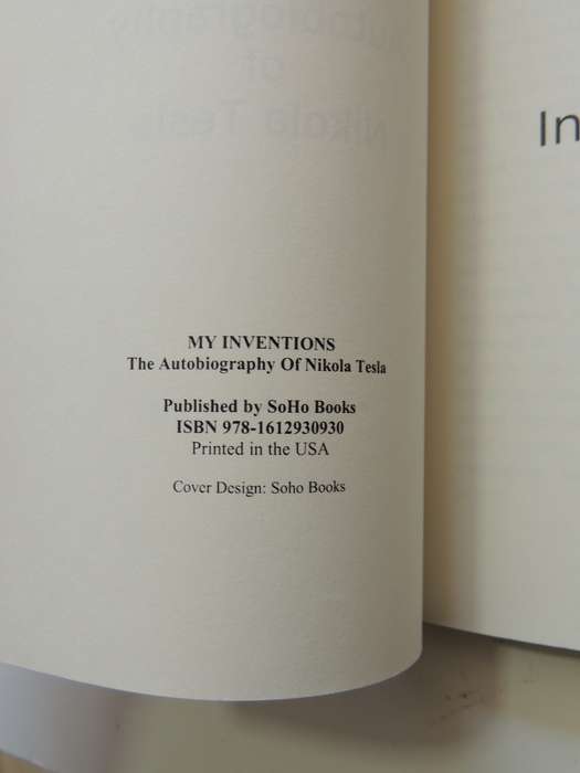 My Inventions - The Autobiography of Nikola Tesla- Nikola Tesla