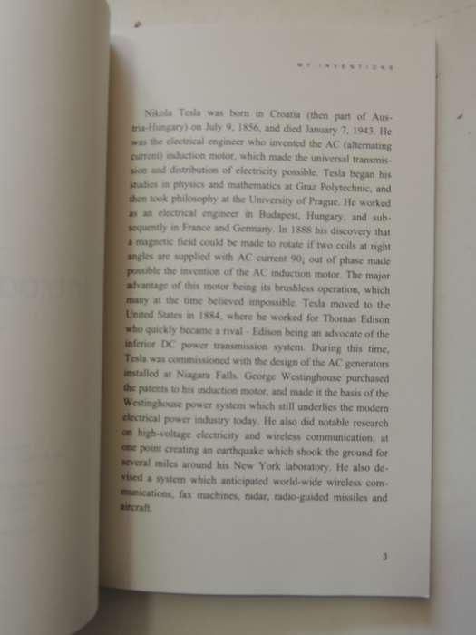 My Inventions - The Autobiography of Nikola Tesla- Nikola Tesla