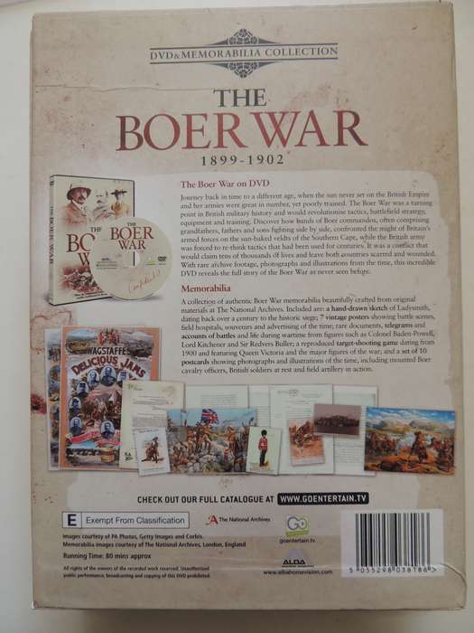 DVD & Memorabilia Collection - The Boer War 1899-1902
