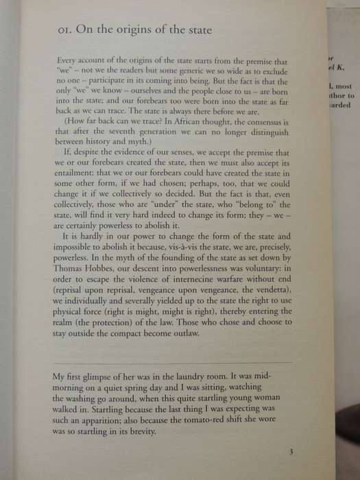 Diary Of A Bad Year  - J.M. Coetzee    (1st Edition 2007)