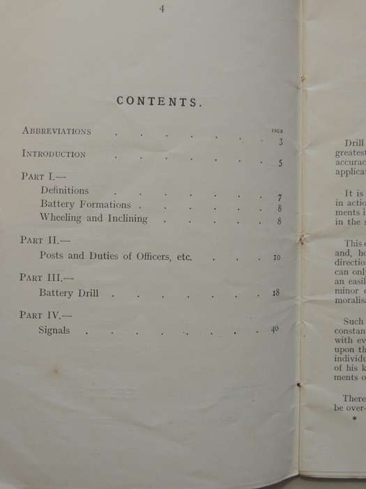 Handbook On Battery Drill For Royal Field Artillery - RC Mason R.F.A. (TF) Revised By A Hunt