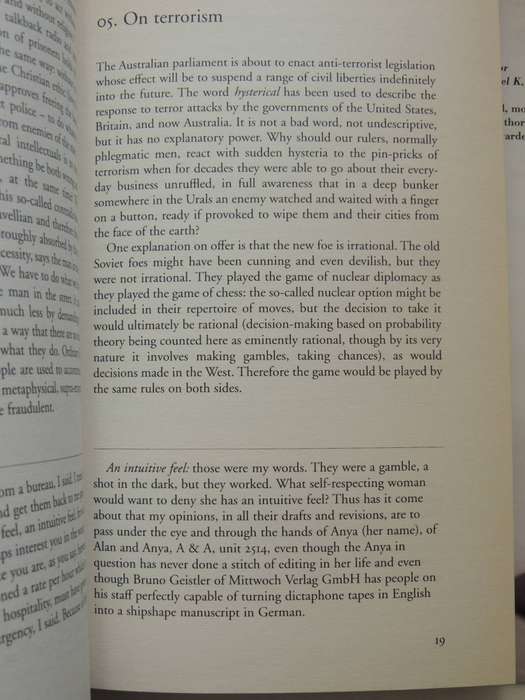 Diary Of A Bad Year  - J.M. Coetzee    (1st Edition 2007)