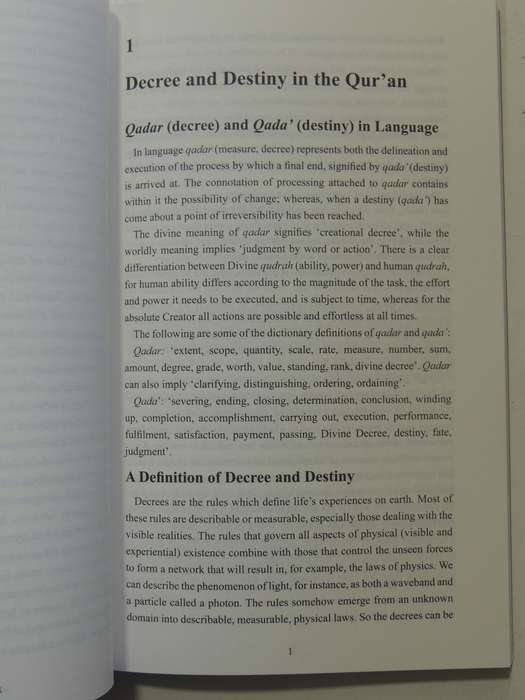 Decree & Destiny: Free Wii & Determinism - Shaykh Fadhlalla Haeri