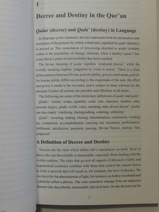 Decree & Destiny: Free Wii & Determinism - Shaykh Fadhlalla Haeri
