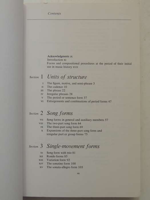 Structure And Style: The Study And Analysis Of Musical Forms - Leon Stein