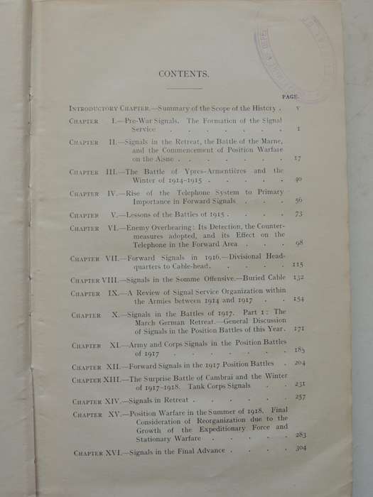The Work Of RE In The European War 1914-19 Vol 4 The Signal Service (France)Maj. R.E. Priestley R.E