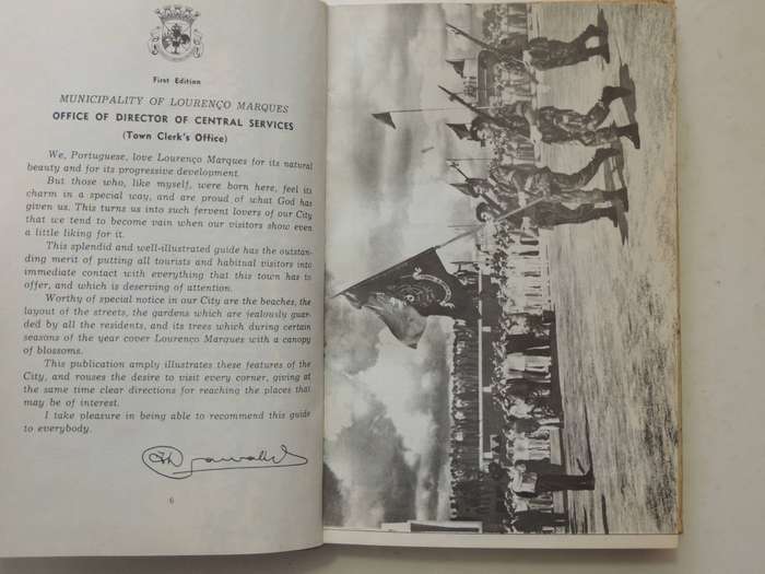The City Of Lourenco Marques Guide  - ed Carlos Alberto Viera Da Silva   2nd Edition 1964