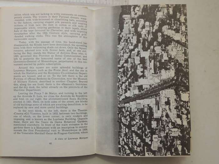 The City Of Lourenco Marques Guide  - ed Carlos Alberto Viera Da Silva   2nd Edition 1964