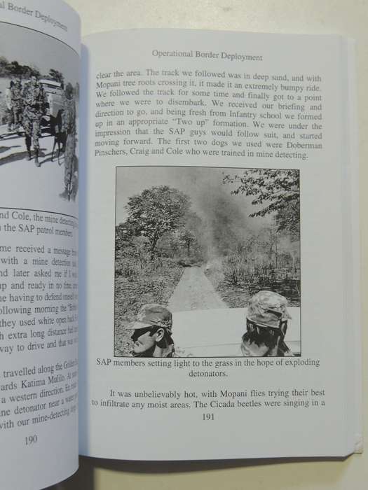 Dogs of War - Memoirs of the South African Defense Force Dog Units - Peet CoetzeeSIGNED