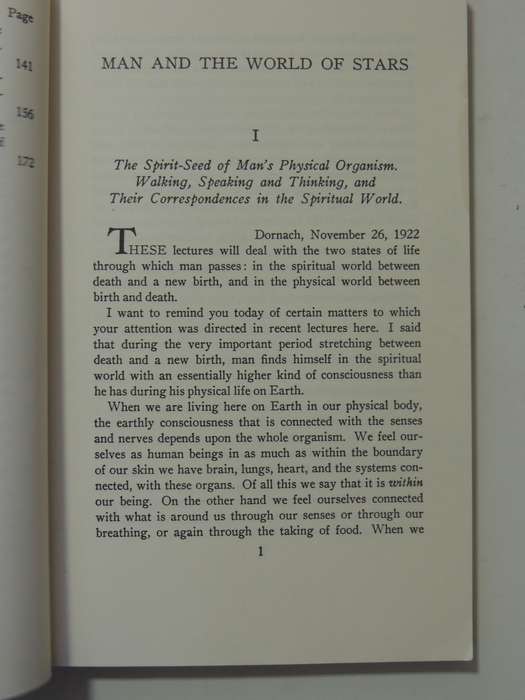 Man And The World Of Stars: The Spiritual Communion Of Mankind - Rudolf Steiner