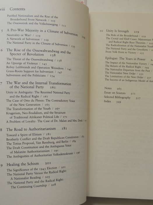 Between Crown & Swastika,Impact of the Radical Right on the Afrikaner Nationalist..Patrick J Furlong