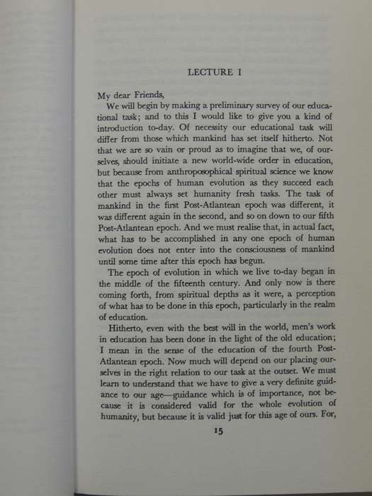 Study Of Man: General Education Course - Rudolf Steiner