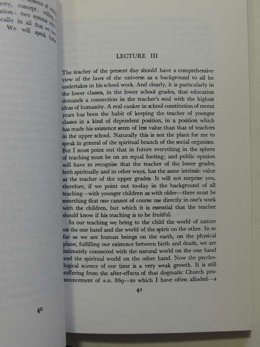 Study Of Man: General Education Course - Rudolf Steiner