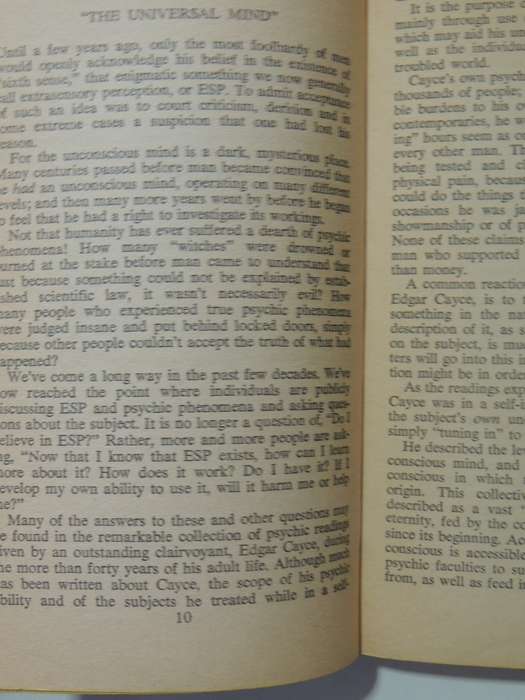 Edgar Cayce On ESP- Doris Agee