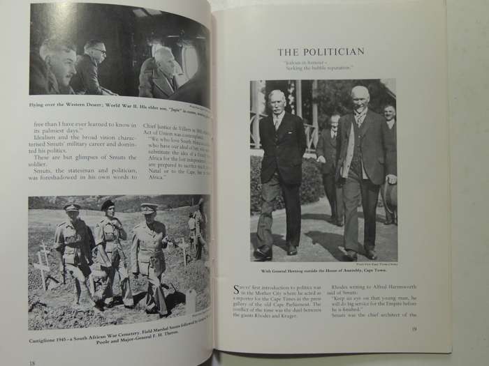One Man In His Time: A Pictorial Review Of The Life Of Jan Christian Smuts May 24th, 1870 - Septembe