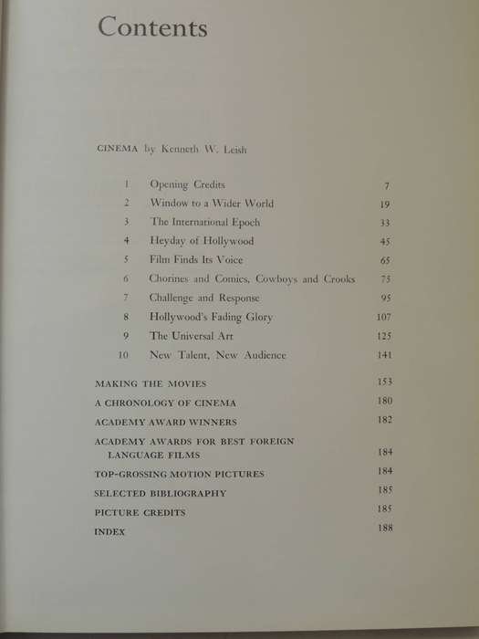 Cinema - Kenneth W. Leish