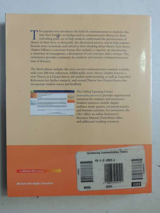 Introducing Communication Theory: Analysis And application - Richard West & Lynn H. Turner
