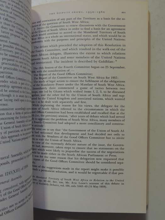 The South West Africa/Namibia Dispute - John Dugard