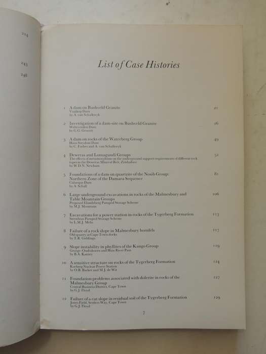 Engineering Geology Of Southern Africa Vol 2 - A.B.A. Brink