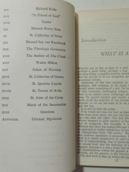 Varieties of Mystic Experience - Elmer O'Brien    1965
