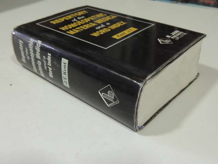 Repertory of the Homoeopathic Materia Medica & A Word Index - JT Kent  Indian Reprint 2002 from 6th