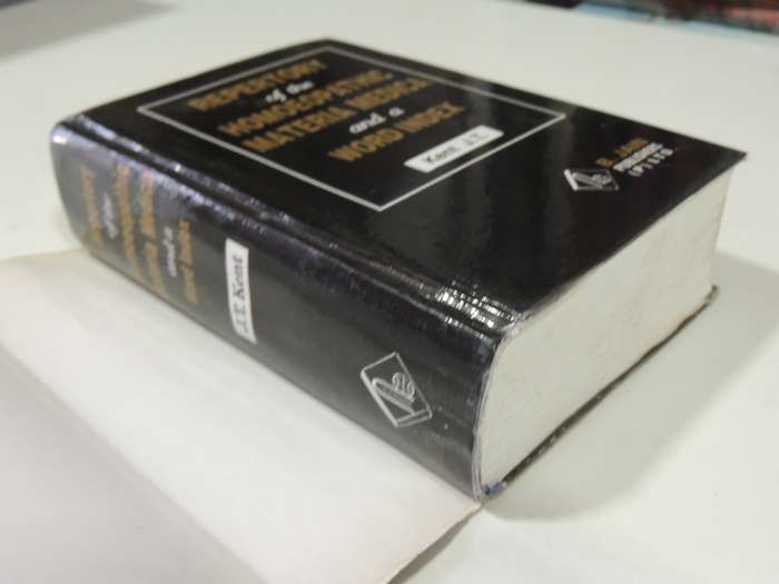 Repertory of the Homoeopathic Materia Medica & A Word Index - JT Kent  Indian Reprint 2002 from 6th