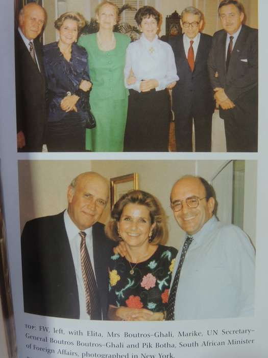 Elita And Her Life With F.W. De Klerk - Martie Retief Meiring