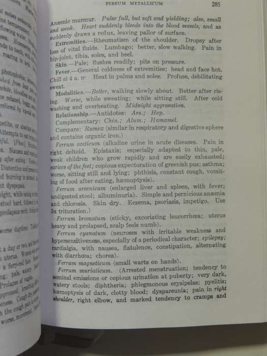 Homoeopathic Materia Medica Comprising the Characteristic & Guiding Symptoms / Remedies - Boericke