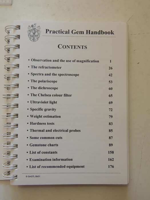 The Gemmological Association And Gem Testing Laboratory Of Great Britain: Practical Gem Handbook