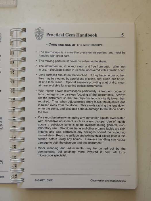 The Gemmological Association And Gem Testing Laboratory Of Great Britain: Practical Gem Handbook