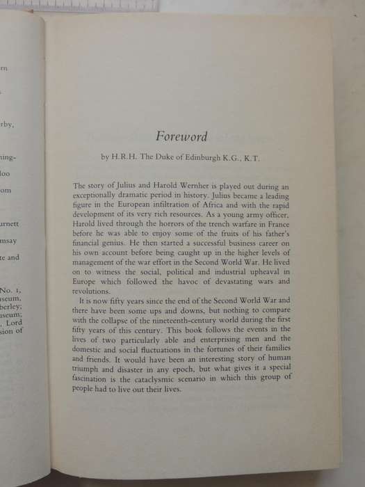 Grand Dukes And Diamonds: The Wernhers Of Luton Hoo - Raleigh Trevelyan