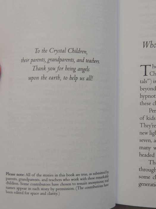 The Crystal Children: Guide To The Newest Generation Of Pyschic And Sensitive Children Doreen Virtue