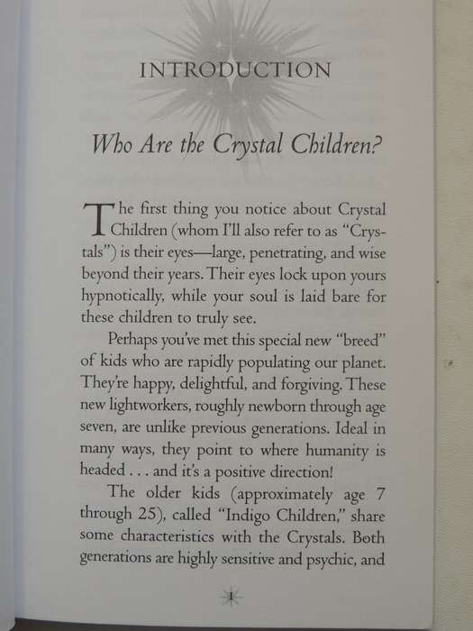 The Crystal Children: Guide To The Newest Generation Of Pyschic And Sensitive Children Doreen Virtue