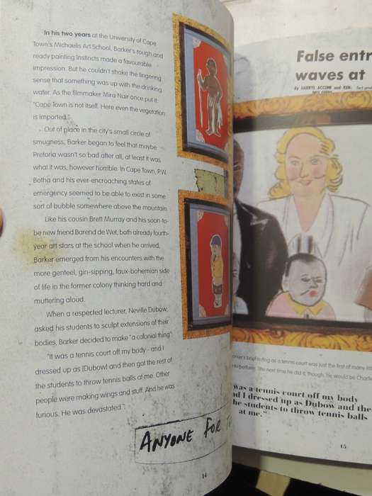 Artist's Monograph- Wayne Barker