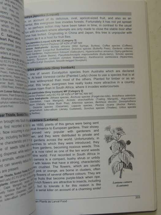 Bring Butterflies Back to Your Garden  - Charles and Julia Botha   Signed by both authors