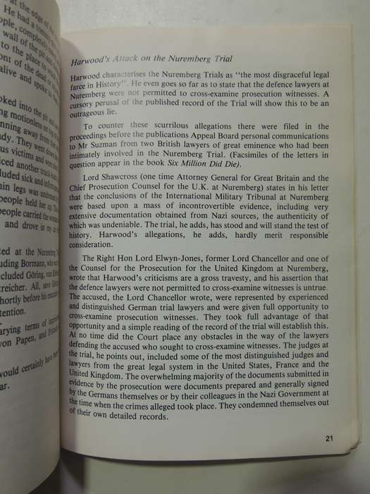 The Holocaust: The Falsehoods And The Facts - Arthur Suzman
