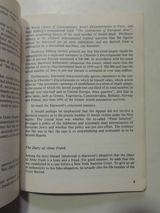 The Holocaust: The Falsehoods And The Facts - Arthur Suzman