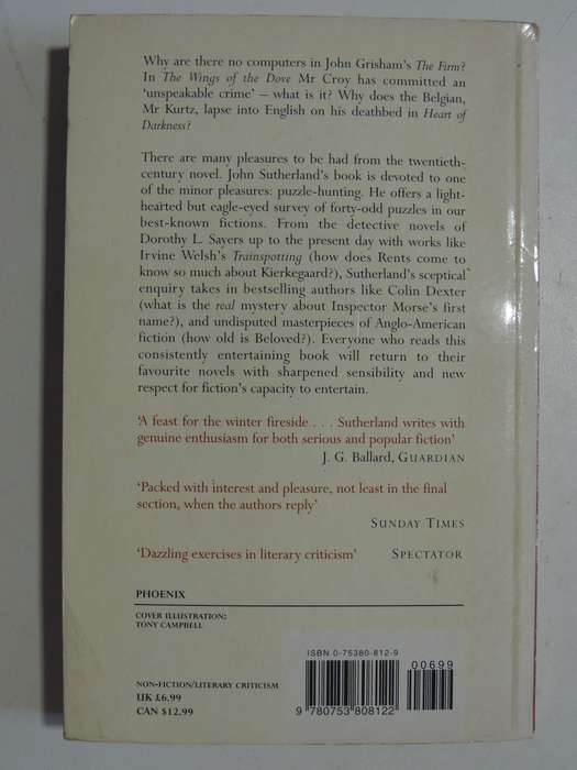 Where Was Rebecca Shot: Puzzles, Curiosities & Conundrums In Modern Fiction - John Sutherland