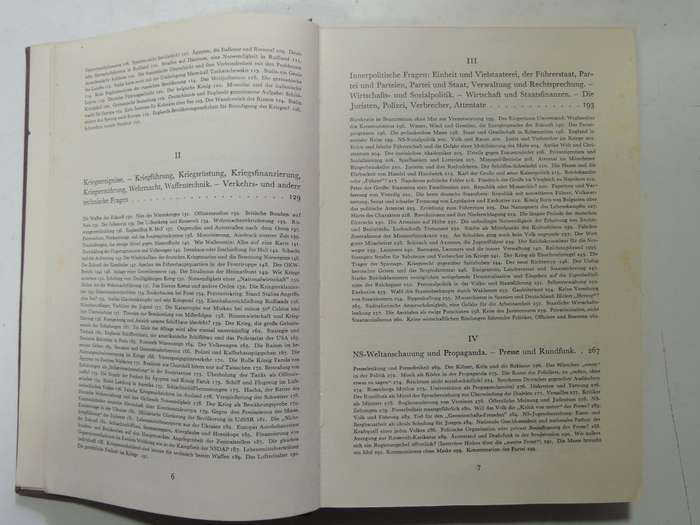 Hitler's Tischgesprache In Fuhrerhauptquartier - Dr. Henry Picker         In German Language