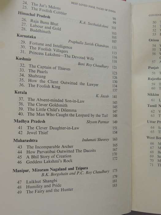 Best Loved Folk Tales Of India - P.C. Roy Chaudhury