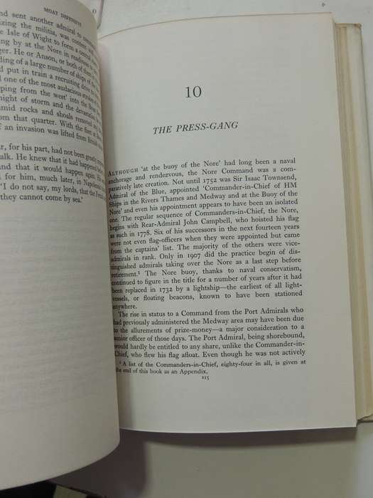 Moat Defensive - A History Of The Waters Of The Nore Command, 55 BC To 1961  D.P. Capper
