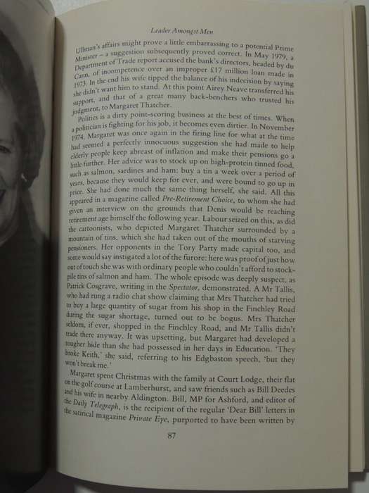Margret Thatcher: Wife, Mother, Politician - Penny Junor