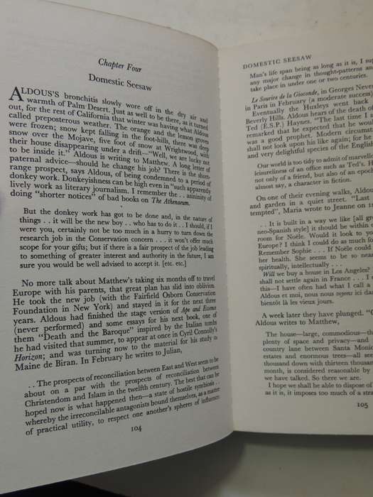 Aldous Huxley A Biography Volume Two: The Turning Points - Sybille Bedford