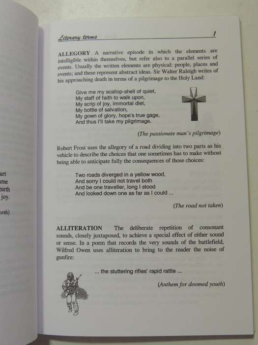 Your Friendly Guide To Literary Terms - J.O. Hendry