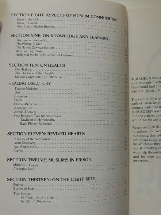Nuradeen: An Islamic Sufi Journal