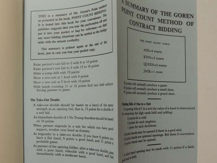 Point Count Bidding In Contract Bridge - Charles H. Goren