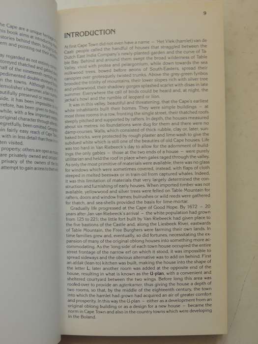 A Concise Guide To Cape Dutch Houses - Phillida Brooke Simons