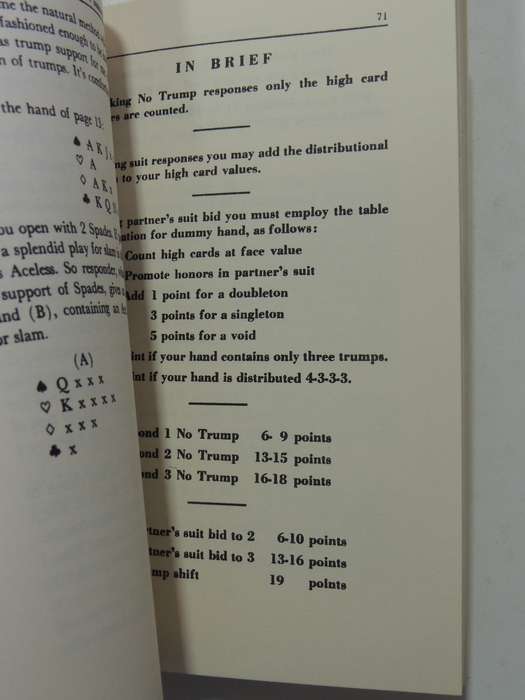 Point Count Bidding In Contract Bridge - Charles H. Goren